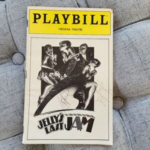 Vintage Playbill Jelly's Last Jam 1993, Original Cast, Signed by Savion Glover